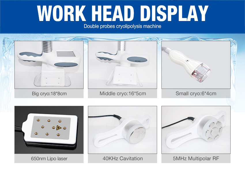fat freezing equipments handles