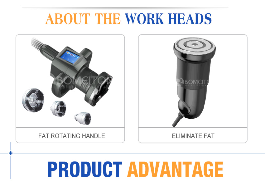 Skin tightening Fat Rotating Cavitation Slimming Machine M9+2S