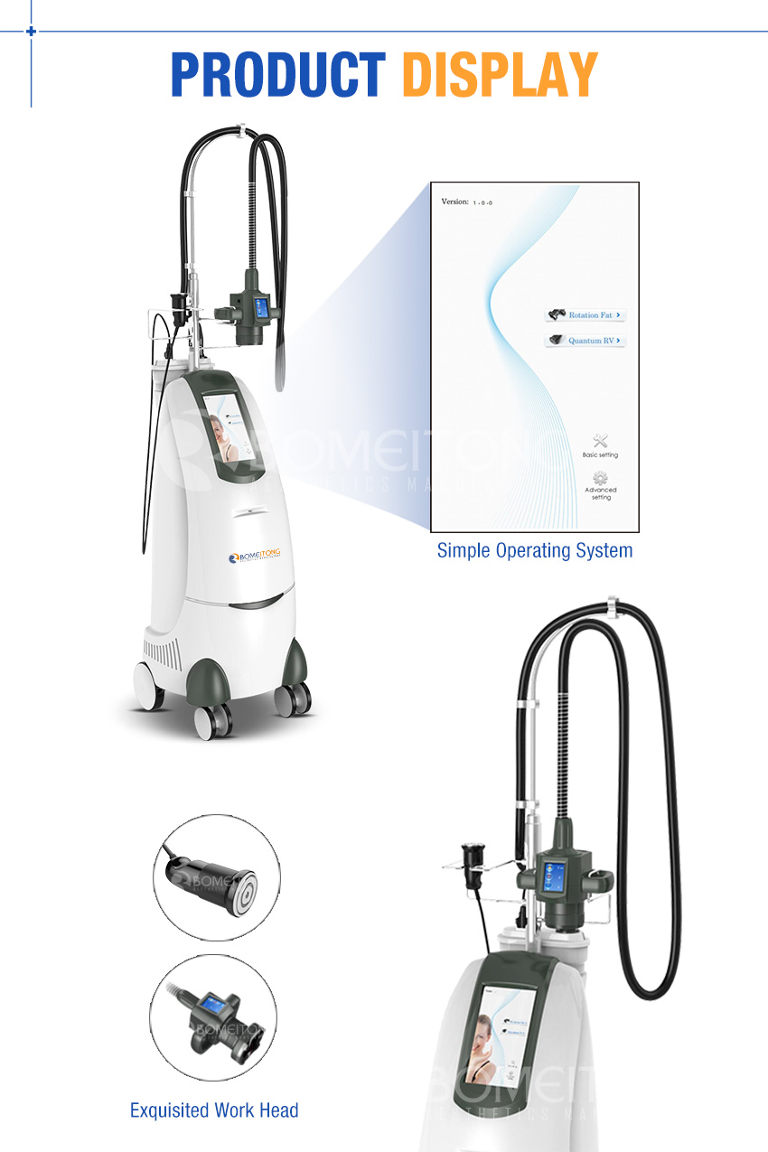 Skin tightening Fat Rotating Cavitation Slimming Machine M9+2S