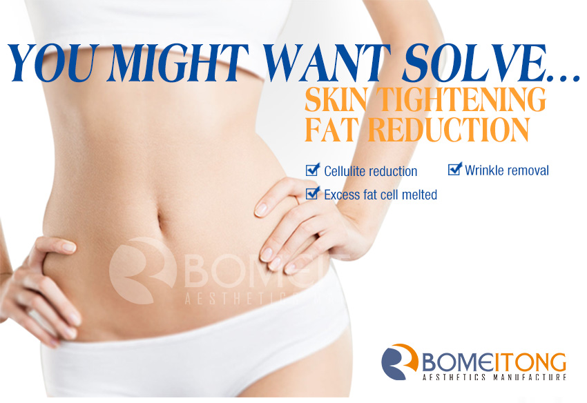 Skin tightening Fat Rotating Cavitation Slimming Machine M9+2S